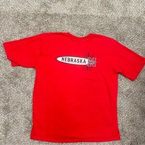 Vintage 90s Nebraska huskers‎ shorts sleeve tee shirt mens size XXL